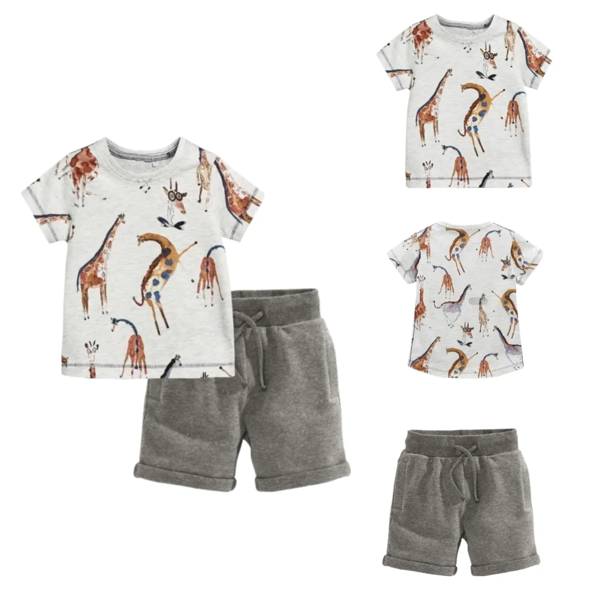 American style summer baby boys' clothing sets cotton kids toddler clothing sets boy boys summer clothing sets