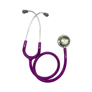 Estetoscopio manual de doble cabeza de oro rosa al por mayor dispositivo médico de fuente de alimentación para enfermeras y médicos - Product Image 5