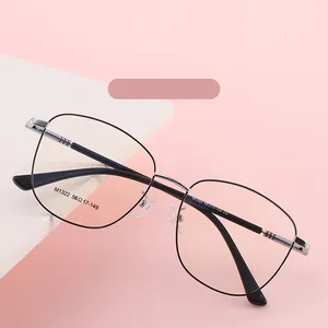 ファッション眼鏡フレーム光学メガネ超薄型金属合金フレーム卸売光学眼鏡フレーム