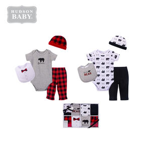 Little Treasure Clothing Geschenkset-8 PK Infant Baby Ganzkörper kleidung Baumwoll stoff Nr. 77014 - Product Image 6