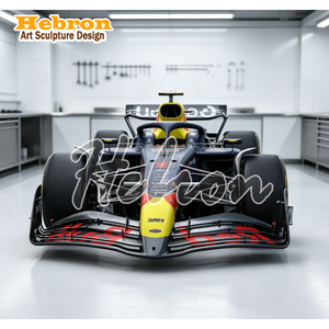 Voiture de promotion Formule 1 pour salon automobile, exposition en centre commercial, événements de marque, sculpture de voiture en métal sur mesure - Product Image 1