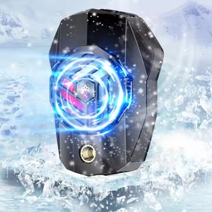 Chargeur de téléphone portable sans fil avec affichage numérique Accessoire de radiateur de refroidissement magnétique à semi-conducteur - Product Image 5