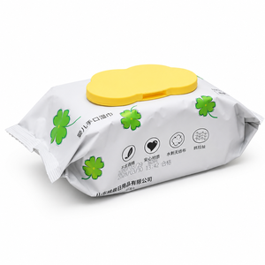 Lingettes pour bébés les plus vendues, de qualité supérieure, sûres pour la peau, lingettes épaisses en tissu non tissé pour les mains et la bouche, pour un usage domestique - Product Image 4