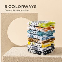 Chaussettes de yoga pour femmes OEM personnalisées, tie-dye 8 couleurs, antidérapantes, respirantes, écologiques, pour usage quotidien, collection printemps, vente en gros
