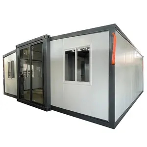Quick Installation 20ft Folding Expandable Container Houses Portable Prefabricated Homes