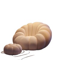 Canapé Nuage Floral Moderne, Canapé Modulaire à Pétales Compressés, Emballé Sous Vide, pour Salon et Chambre à Coucher