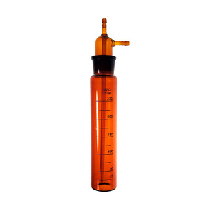 Botella Impinger Degao de 75 ml, de Vidrio Borosilicato Transparente y Ámbar, Resistente a Impactos, para la Recolección de Muestras de Aire y Gases Ambientales - Product Image 6