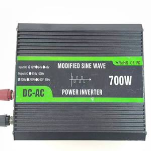 Inversor de Corriente Continua a Alterna de 700W, Onda Sinusoidal Modificada, Entrada de 12V 24V 48V, Salida de 220V, Convertidor de Energía Solar - Product Image 5