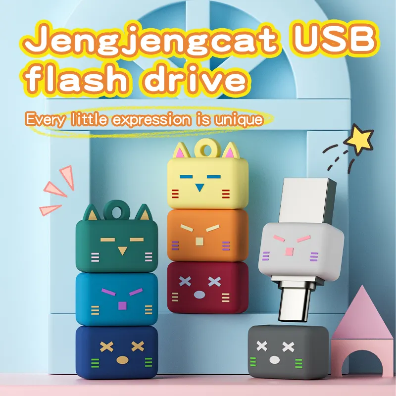 Personalized Gifts 3D Custom Soft Pvc Usb Pendrive 1Gb 2G 4Gb 32Gb 64Gb Designs Cartoon Shape Memorias Otg Stick Usb Flash Drive