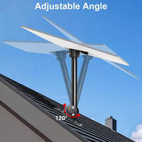 Kit de montage mural et support Starlink Gen3 pour tuyau et poteau, antenne de toit réglable améliorée pour usage extérieur, durable et facile à installer