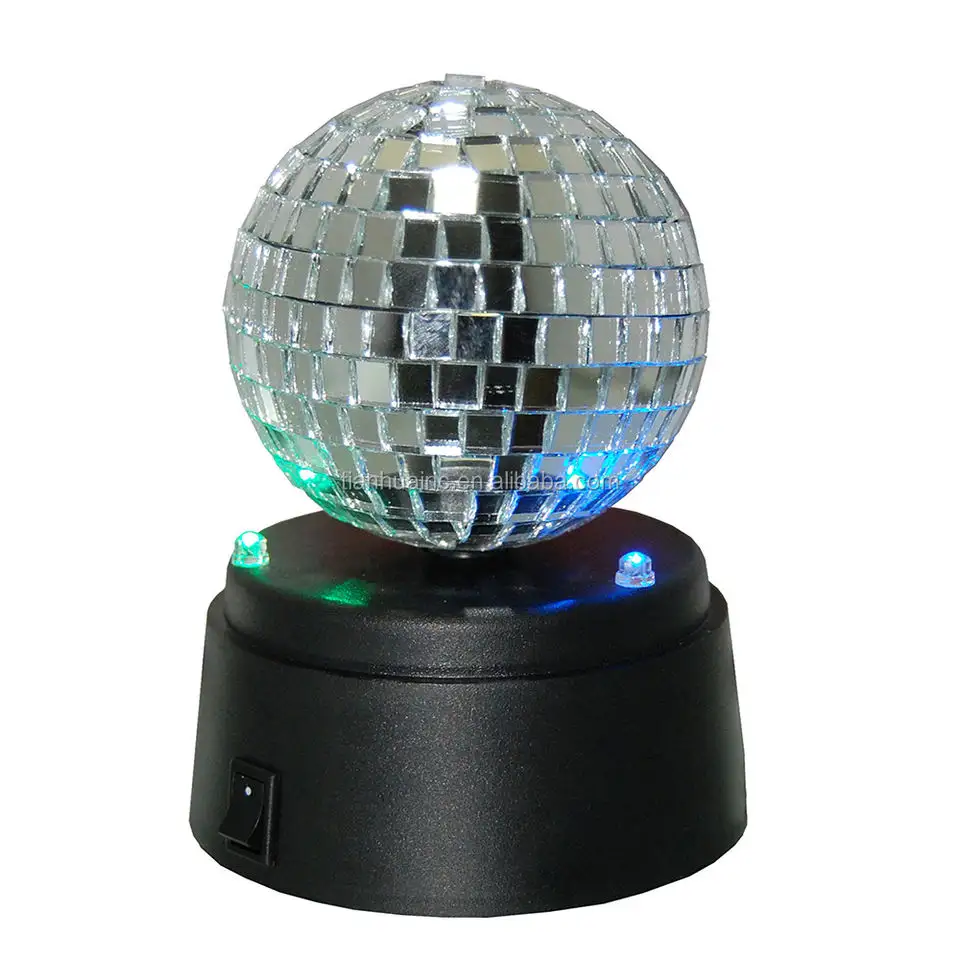 rotate DJ disco ball with led light led disco romantic crystal ball lamp stage light mini disco ball light