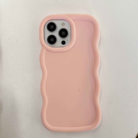Coque de téléphone portable ondulée en TPU de couleur vert doux, nouveau design, fabriquée en usine pour iPhone 17 Pro Max 16 15 14 13 12