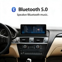 Radio para Auto con Android 14 para BMW X3 F25 X4 F26 NBT/CIC, 8+128GB, 10.25 Pulgadas, CarPlay Inalámbrico, Android Auto, DSP, Antideslumbrante, 4G, para el Tablero