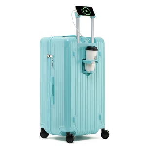 Maleta Spinner20 24 26 28 30 34 Pulgadas Reforzada, Impermeable, Ligera, con Candado TSA, Resistente a Impactos y de Gran Capacidad - Product Image 6
