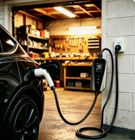 Nouvelle station de charge mobile pour voiture 11 kW 16 A portable avec câble de 5 m, indice de protection IP65, Wi-Fi et pour utilisation en cas d'urgence