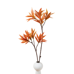 Fleurs artificielles en bambou de style nordique, plantes en soie fabriquées en Chine, décoration de salon, balcon, fleurs artificielles sur pied - Product Image 6