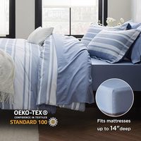 Nouveaux ensembles de couettes OEM ODM personnalisés 2026, 7 pièces, motif rayé, literie de luxe pour femmes, hommes, enfants et adolescents, 100TC