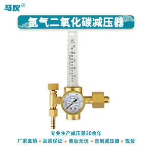 Débitmètres en laiton directement de l'usine, régulateurs de pression de gaz mixte, régulateurs d'argon/dioxyde de carbone 191, vannes de réduction de pression - Product Image 5