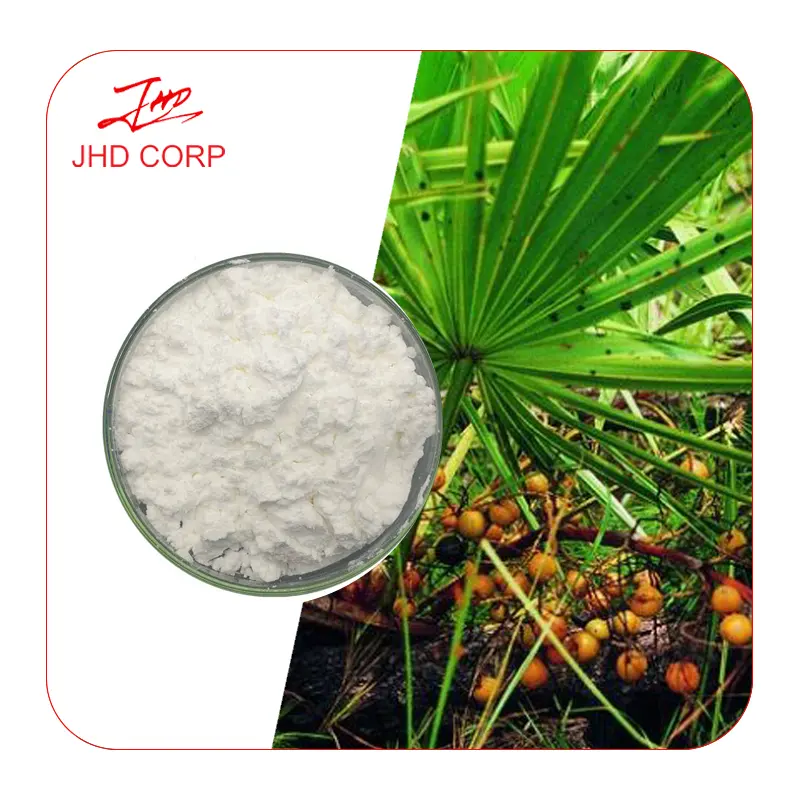 Jhd ISO nhà sản xuất bán buôn Saw Palmetto chiết xuất bột tinh khiết axit béo 45% 25%