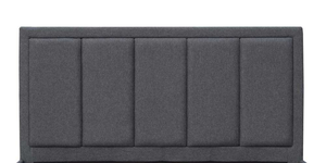 Lit rembourré de style italien avec cadre en bois de lierre contreplaqué de 1,2 cm d'épaisseur, taille Queen/King, livraison en une seule boîte - Product Image 4