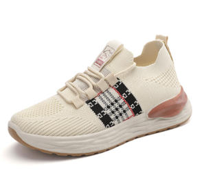 Scarpe da <span class=keywords><strong>Donna</strong></span> alla Moda con Suola Morbida, <span class=keywords><strong>Comode</strong></span> per Corsa <span class=keywords><strong>e</strong></span> Jogging, <span class=keywords><strong>Calzature</strong></span> Sportive Casual in Tessuto Fly Woven - Product Image 2