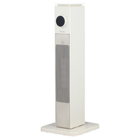 Nouveau modèle de chauffage intelligent pour la maison avec ventilateur PTC, sûr et économe en énergie, avec éclairage, réglage chaud/froid, 2000W, couverture de 300-399 pieds carrés