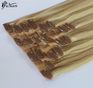 Peau Extensions De Cheveux De Haute Qualité <span class=keywords><strong>Sans</strong></span> Couture PU <span class=keywords><strong>Clip</strong></span> en - Product Image 5