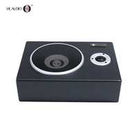 Caisson de basses actif VK Pioneer 6 pouces, subwoofer fin, bobine simple, DC 12V, 4 ohms, sous le siège, audio de voiture
