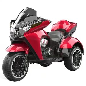 Luce fresca e musica 12V batteria giro su giocattoli bambino moto elettrico bambino <span class=keywords><strong>3</strong></span> ruote moto elettrico per bambini - Product Image 1