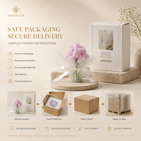 Lilin Aroma Tulip Buatan Tangan Grosir, Lilin Kedelai Dekoratif, Lilin Bunga dengan Aroma, Warna, dan Logo Kustom, Pabrik OEM
