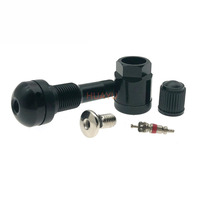 Convient pour Audi BMW Porsche Volkswagen Capteurs de pression des pneus Valves de pneus et Valves en alliage d'aluminium