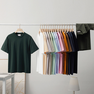 Hombres peso pesado al por mayor logotipo personalizado impreso bordado 100 Algodón puro al por mayor barato camiseta de gran tamaño - Product Image 3