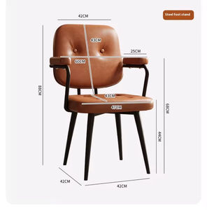 Fauteuil releveur moderne et confortable pour les élèves du collège et des lycées, conception spéciale du dossier pour l'étude et le travail au bureau - Product Image 2