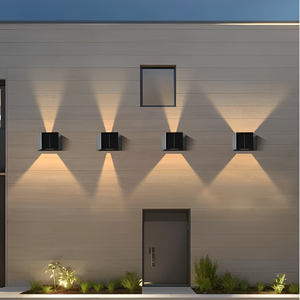 Lámpara de Pared Solar Recargable de 3 Colores, UP DOWM, IP65 Impermeable, para Jardín, Patio, Exterior, Valla - Product Image 6
