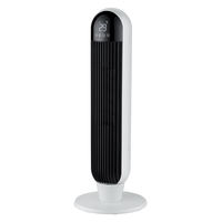 Chauffage Tour Portable Électrique Numérique PTC 2000W avec Ventilation, Protection Contre la Surchauffe en Plastique et Thermostat Réglable pour Bureau