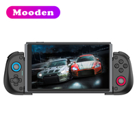 Mini Control de Juego Inalámbrico Extensible L X5 con Panel de Enfriamiento Motor de Vibración BT y Mango Extensible para Android y PC