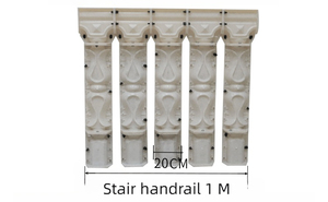 Stampo per <span class=keywords><strong>Ringhiera</strong></span> <span class=keywords><strong>in</strong></span> Plastica a Consegna Rapida, Stampi per Balaustre, Barriere e Bollard per Ringhiere di Scale e Balconi - Product Image 3