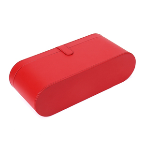Boîte de rangement en cuir orange pour sèche-cheveux <span class=keywords><strong>Dyson</strong></span> <span class=keywords><strong>Supersonic</strong></span>, design de boîte cadeau marron - Product Image 5