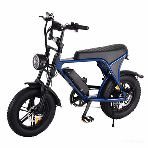 Vélo électrique tout-terrain compact 16 pouces pour adultes avec moteur arrière et batterie au lithium, idéal pour la plage, la montagne et la neige - Product Image 2