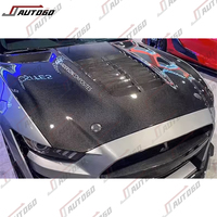 Capot de capot en Fiber de carbone MBJ OEM Offre Spéciale d'usine pour Ford Mustang 2.3T 5.0L GT500 Shelby Super Snake GT350 GT