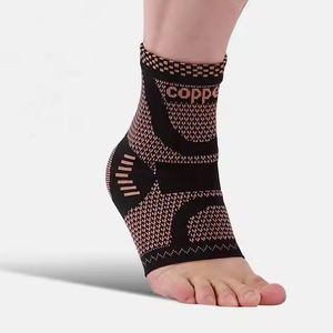 Manchon de compression professionnel infusé au cuivre pour fasciite plantaire, soutien de la cheville, chaussette de récupération pour le fitness et le soulagement de la douleur - Product Image 1