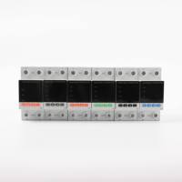 Protector de Sobretensión y Baja Tensión Baiwei 220V/380V, Monofásico, Trifásico, Cuatro Fases, 5 Pantallas Ajustables, Auto-reinicio, SVC AC PC
