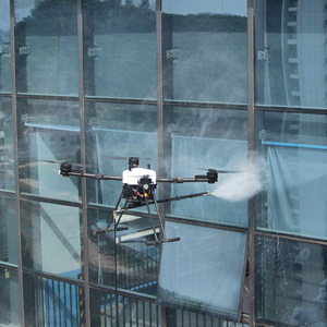 JIUSI D15R Dron de Limpieza Profesional para Edificios y Ventanas con Cámara de Alta Presión, Control Remoto y Transmisión de 15KM - Product Image 1