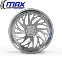 Jantes forgées pour camion à déport négatif 24x14 26x14 28x14, jantes à grand rebord pour Ford Super Duty, Ram 2500, GMC 2500HD, personnalisées