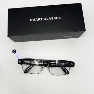 Occhiali intelligenti con fotocamera <span class=keywords><strong>e</strong></span> Bluetooth wireless da uomo, 8MP pixel, montatura in metallo, occhiali intelligenti multifunzionali con IA da uomo - Product Image 2