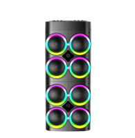 Haut-parleur portable le plus vendu, recharge USB, RGB, longue autonomie, basses profondes, audio large bande, micro sans fil