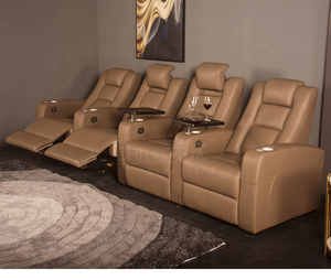 Silla reclinable <span class=keywords><strong>de</strong></span> <span class=keywords><strong>cine</strong></span> en casa <span class=keywords><strong>de</strong></span> lujo individual moderna, nuevo diseño, muebles clásicos <span class=keywords><strong>de</strong></span> cuero, asientos <span class=keywords><strong>de</strong></span> <span class=keywords><strong>cine</strong></span> en casa, sofá eléctrico - Product Image 3