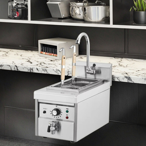 業務用キッチン電気2ヘッドデスクトップ自動麺機工場直送イタリア麺料理用ホテル - Product Image 4