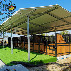 Box per stalle per attrezzatura per cavalli portatile 12x12, porte per stalle anteriori, pannelli per scuderie temporanee con te - Product Image 1