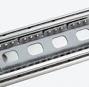 5301T Heavy Duty 18 pulgadas 115kg Runner Rail 53mm de ancho Rodamiento de bolas Toboganes de cajón para escalera Gabinete Cajón Toboganes - Product Image 3